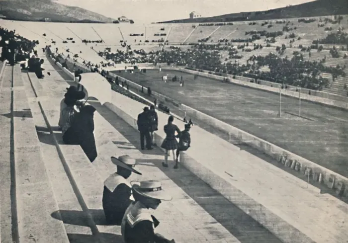 Framed Print : The Stadium, Athens, 1913
