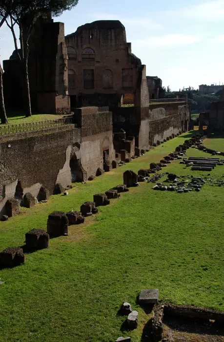 Framed Print : Stadium of Domitian, Imperial Palace, Palatine Hill, Rome, Italy, 51-96 AD (2009). Creator: LTL Framed Print : Stadium of Domitian, Imperial Palace, Palatine Hill, Rome, Italy, 51-96 AD (2009). Creator: LTL