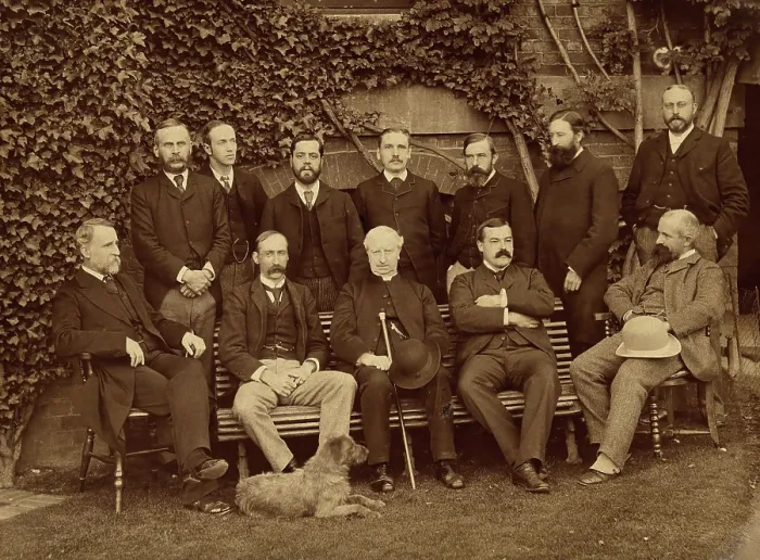 Framed Print : Staff of General Infirmary and Eye Institution, Gloucester, 1893. Creator: Unknown Framed Print : Staff of General Infirmary and Eye Institution, Gloucester, 1893. Creator: Unknown