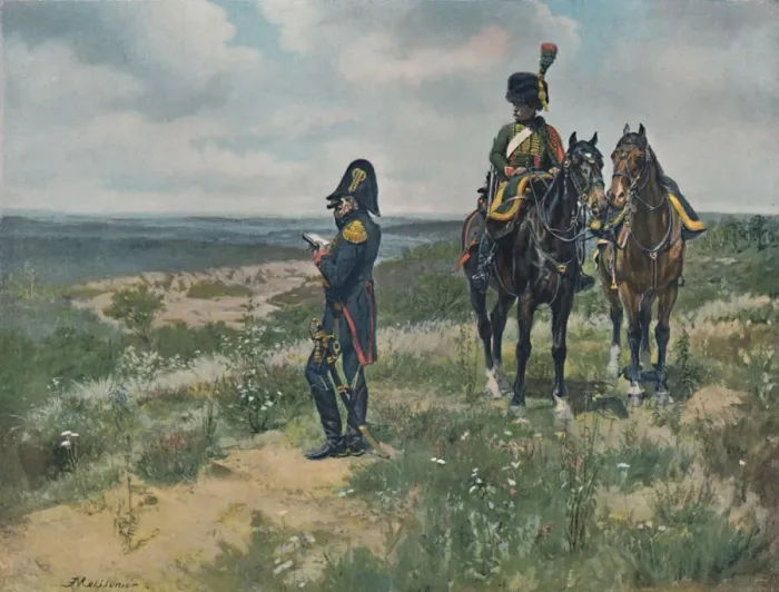 Framed Print : Staff-Officer Reconnoitering, 1896 Framed Print : Staff-Officer Reconnoitering, 1896