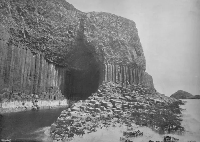 Framed Print : Staffa - Fingals Cave, 1895 Framed Print : Staffa - Fingals Cave, 1895
