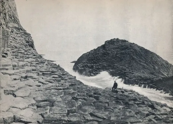 Framed Print : Staffa - The Herdsman, 1895 Framed Print : Staffa - The Herdsman, 1895