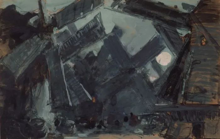 Framed Print : Stage design for the ballet Don Quijote by L. Minkus, 1900. Artist: Korovin, Konstantin Alexeyevich (1861-1939) Framed Print : Stage design for the ballet Don Quijote by L. Minkus, 1900. Artist: Korovin, Konstantin Alexeyevich (1861-1939)