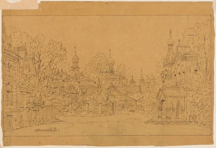 Framed Print : Stage design for the opera The Oprichnik (The Guardsman) by Pyotr Tchaikovsky, 1874 Framed Print : Stage design for the opera The Oprichnik (The Guardsman) by Pyotr Tchaikovsky, 1874