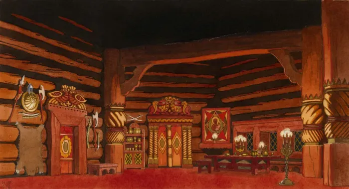 Framed Print : Stage design for the opera The Tsars Bride by N. Rimsky-Korsakov, 1930 Framed Print : Stage design for the opera The Tsars Bride by N. Rimsky-Korsakov, 1930