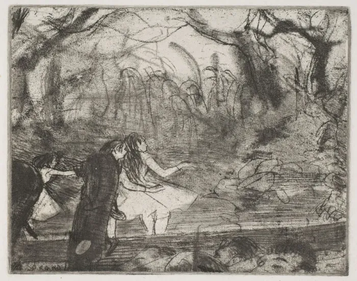 Framed Print : On Stage III, 1876-77. Creator: Edgar Degas Framed Print : On Stage III, 1876-77. Creator: Edgar Degas