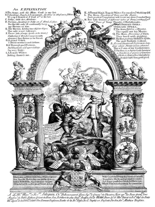 Framed Print : The Stages Glory, 18th century Framed Print : The Stages Glory, 18th century