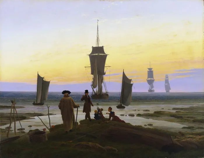 Framed Print : The Stages of Life. Artist: Friedrich, Caspar David (1774-1840) Framed Print : The Stages of Life. Artist: Friedrich, Caspar David (1774-1840)