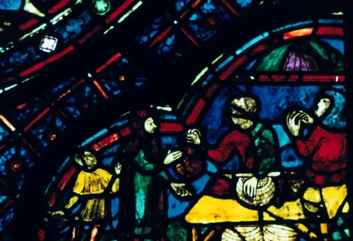 Framed Print : Stained glass, Chartres Cathedral, Chartres, France Framed Print : Stained glass, Chartres Cathedral, Chartres, France