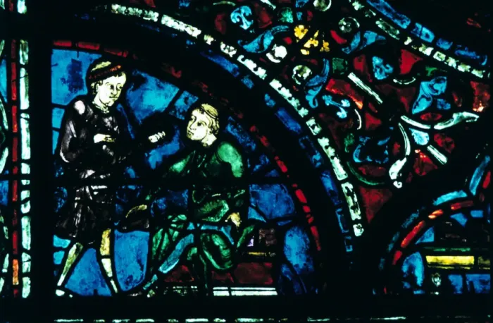 Framed Print : Stained glass, Chartres Cathedral, Chartres, France Framed Print : Stained glass, Chartres Cathedral, Chartres, France