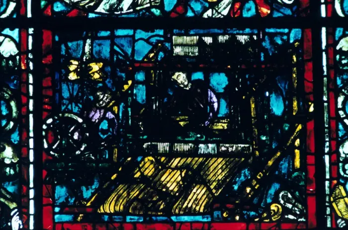 Framed Print : Stained glass, Chartres Cathedral, Chartres, France Framed Print : Stained glass, Chartres Cathedral, Chartres, France