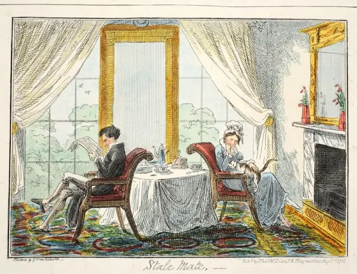 Framed Print : Stale Mate, 1835 Framed Print : Stale Mate, 1835