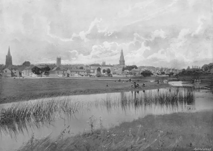 Framed Print : Stamford, c1896. Artist: GA Nichols Framed Print : Stamford, c1896. Artist: GA Nichols