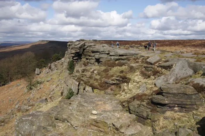 Framed Print : Stanage Edge, Derbyshire, 2009