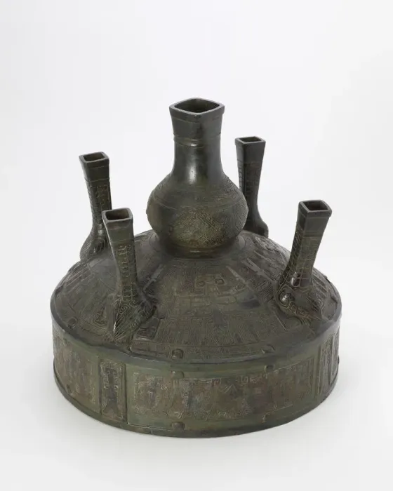 Framed Print : Stand, Han dynasty, 206 BCE-220 CE. Creator: Unknown