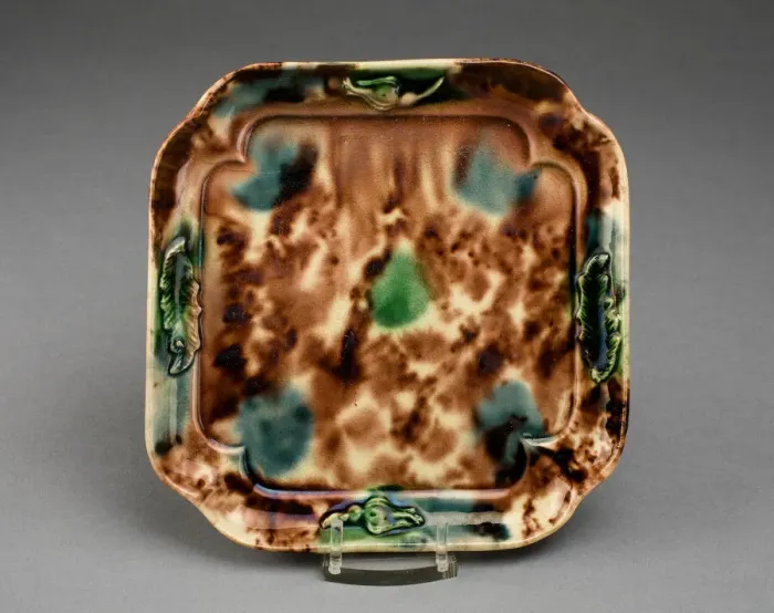 Framed Print : Stand, Staffordshire, 1760 / 70. Creator: Staffordshire Potteries Framed Print : Stand, Staffordshire, 1760 / 70. Creator: Staffordshire Potteries