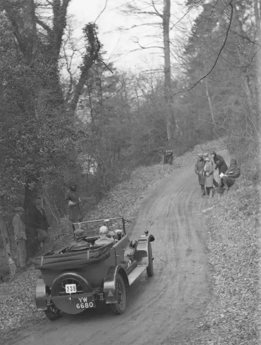 Framed Print : Standard 14 / 28 competing in the Sunbeam Motor Car Club Bognor Trial, 1929. Artist: Bill Brunell Framed Print : Standard 14 / 28 competing in the Sunbeam Motor Car Club Bognor Trial, 1929. Artist: Bill Brunell