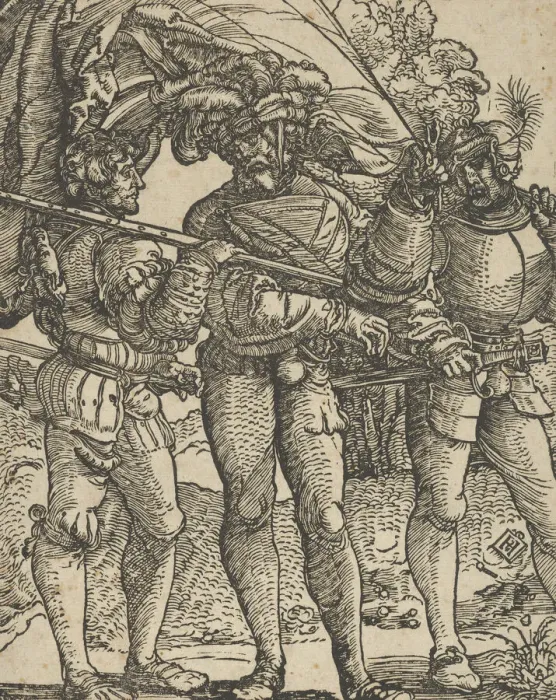 Framed Print : A Standard-Bearer Flanked by a Lansquenet at each side (copy) Framed Print : A Standard-Bearer Flanked by a Lansquenet at each side (copy)