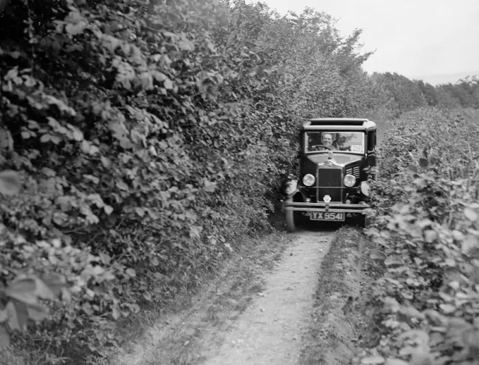 Framed Print : Standard Big Nine of GW Olive taking part in the North West London Motor Club Trial, 1 June 1929 Framed Print : Standard Big Nine of GW Olive taking part in the North West London Motor Club Trial, 1 June 1929