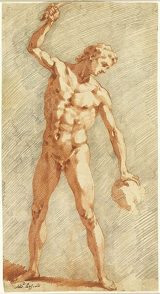 Standing Academy, c. 1587. Creator: Andrea Boscoli