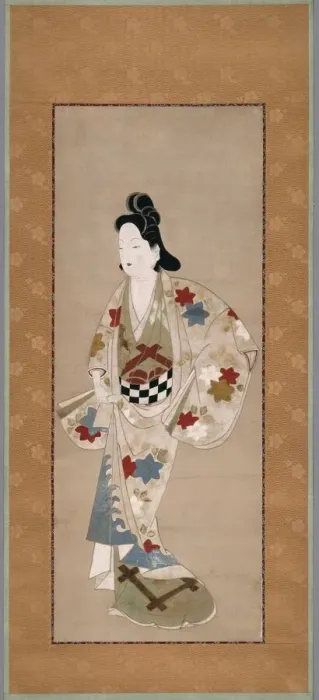 Framed Print : Standing Beauty, 1661 / 73. Creator: Unknown Framed Print : Standing Beauty, 1661 / 73. Creator: Unknown