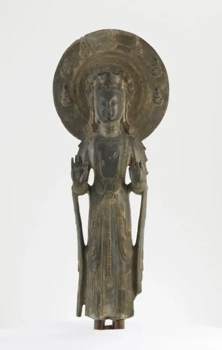 Framed Print : Standing Bodhisattva, Early Sui dynasty, 581-600. Creator: Unknown Framed Print : Standing Bodhisattva, Early Sui dynasty, 581-600. Creator: Unknown