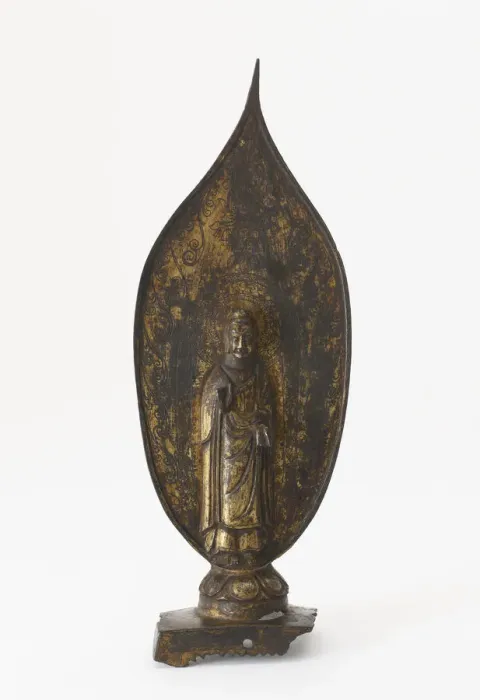 Framed Print : Standing Buddha, Period of Division, ca. 550-577. Creator: Unknown Framed Print : Standing Buddha, Period of Division, ca. 550-577. Creator: Unknown