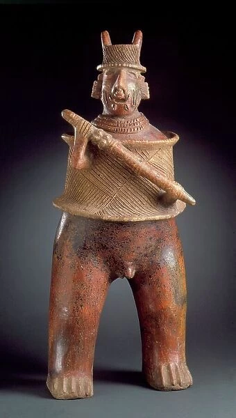 Standing Couple; Male Figure, 200 B.C.-A.D. 500. Creator: Unknown