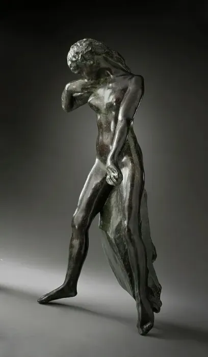 Framed Print : Standing Female Faun, This cast 1917. Creator: Auguste Rodin Framed Print : Standing Female Faun, This cast 1917. Creator: Auguste Rodin