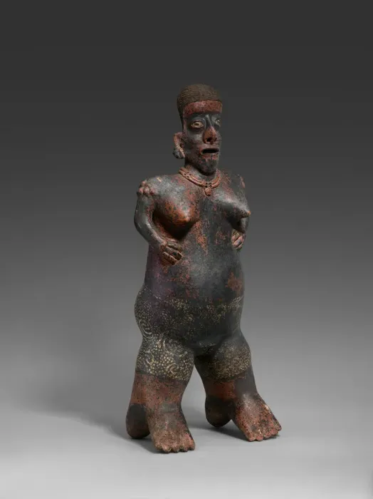 Framed Print : Standing Female Figure, A. D. 100 / 300. Creator: Unknown Framed Print : Standing Female Figure, A. D. 100 / 300. Creator: Unknown