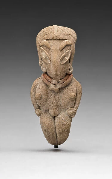 Standing Female Figurine, 500  /  300 B. C. Creator: Unknown