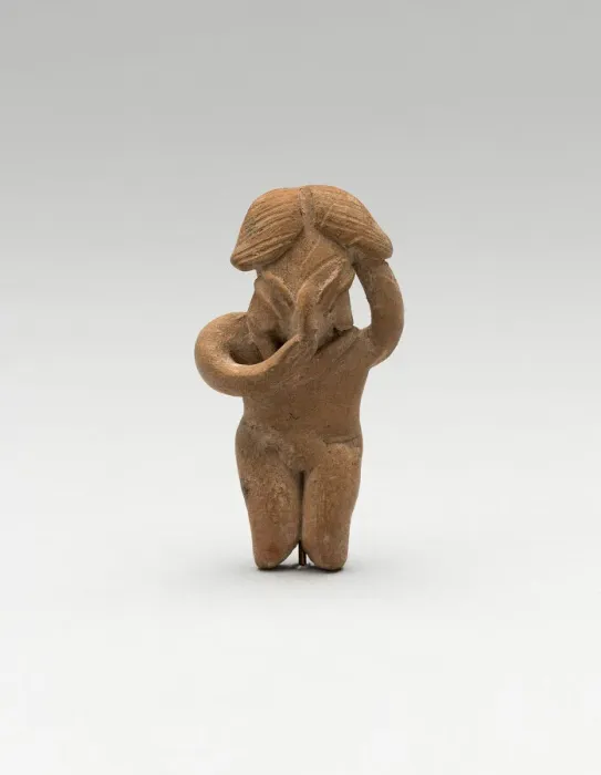 Framed Print : Standing Female Figurine, 500 B. C. / 300 B. C. Creator: Unknown Framed Print : Standing Female Figurine, 500 B. C. / 300 B. C. Creator: Unknown