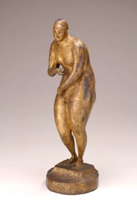Framed Print : Standing Female Nude, c. 1907. Creator: Elie Nadelman Framed Print : Standing Female Nude, c. 1907. Creator: Elie Nadelman