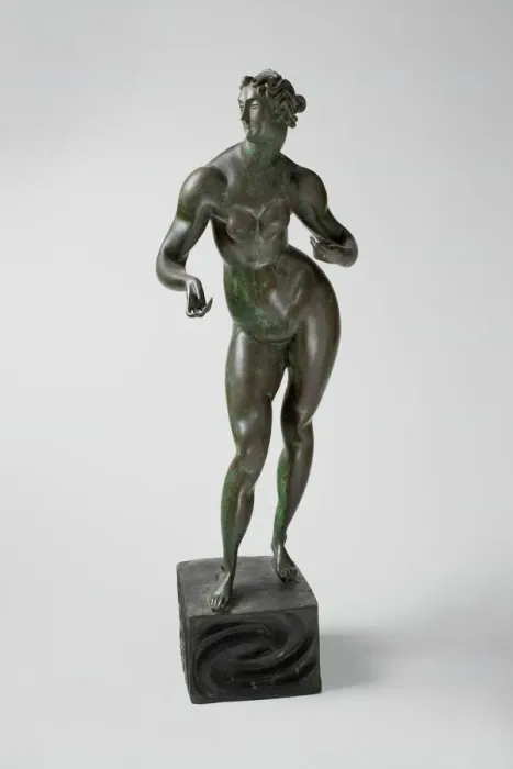 Framed Print : Standing Female Nude, c. 1909. Creator: Elie Nadelman Framed Print : Standing Female Nude, c. 1909. Creator: Elie Nadelman