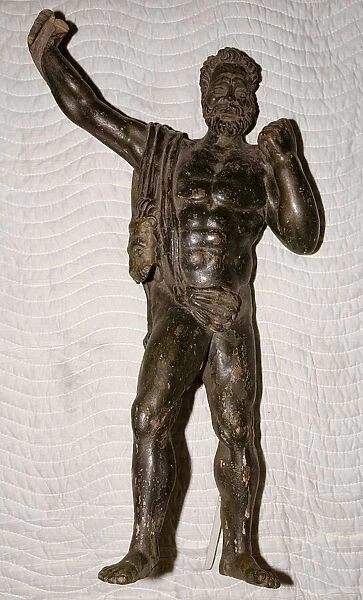 Standing Figure of Hercules, 1700  /  25. Creator: Unknown