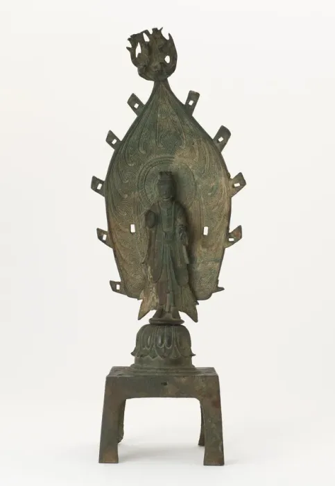 Framed Print : Standing Maitreya Buddha, Period of Division, 539. Creator: Unknown Framed Print : Standing Maitreya Buddha, Period of Division, 539. Creator: Unknown