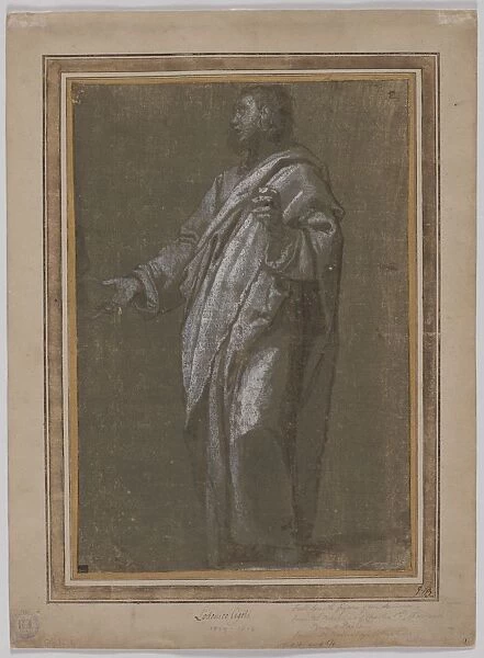Standing Male Figure, c. 1610  /  13. Creator: Ludovico Cardi Cigoli (Italian, 1559-1613)