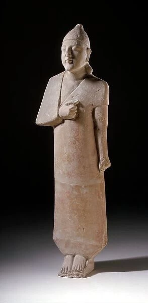 Standing Male Figure, between c.700 and c.600 B.C.. Creator: Unknown