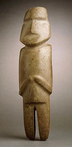 Standing Male Figure (image 1 of 2), 500 B.C.-A.D. 1000. Creator: Unknown