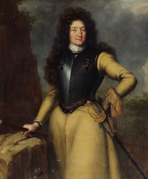Standing man, c17th century. Creator: David Klocker Ehrenstrahl