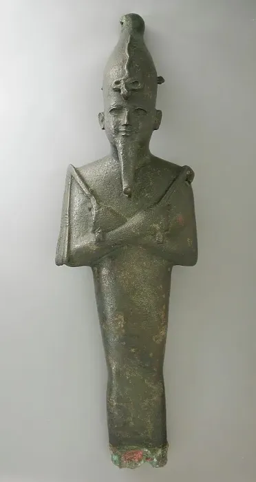 Framed Print : Standing Osiris Statue, New Kingdom-Third Intermediate Period (1504-711 BCE) or modern. Creator: Unknown Framed Print : Standing Osiris Statue, New Kingdom-Third Intermediate Period (1504-711 BCE) or modern. Creator: Unknown