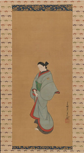 Standing Woman, ca. 1730. Creator: Tosendo Rifu
