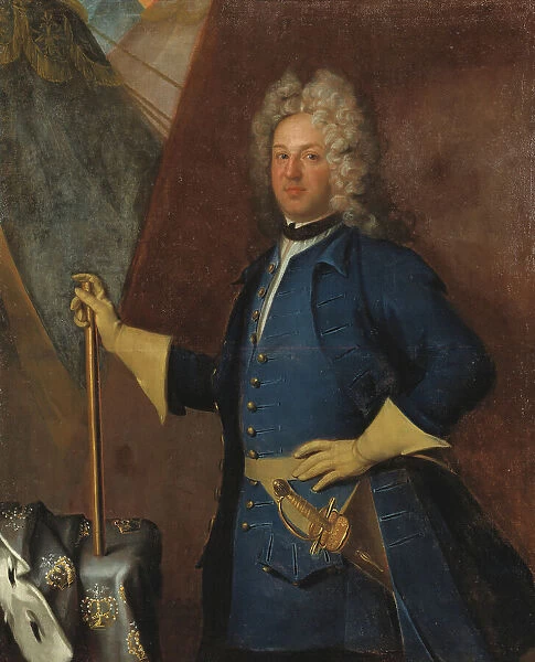 Stanislaus I Leszczynski, 1677-1766, King of Poland, c1710s. Creator: David von Krafft