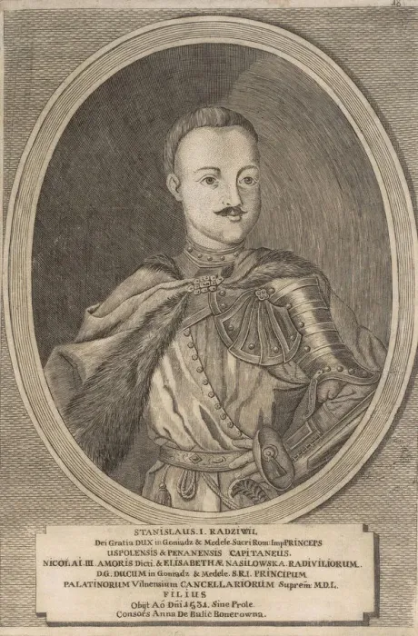 Framed Print : Stanislaw I Radziwill. From: Icones Familiae Ducalis Radivilianae, 1758