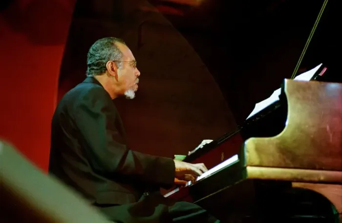 Framed Print : Stanley Cowell, Brecon Jazz Festival, Brecon, 12 August, 2005. Artist: Brian O Connor Framed Print : Stanley Cowell, Brecon Jazz Festival, Brecon, 12 August, 2005. Artist: Brian O Connor