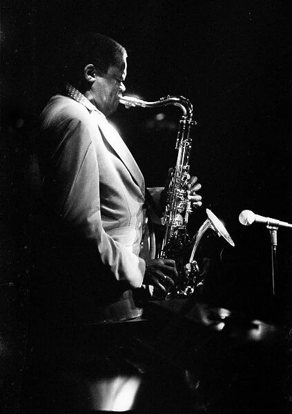 Stanley Turrentine, Ronnie Scotts Jazz Club, Soho, London, Jan 1981. Creator: Brian O Connor