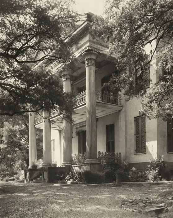 Framed Print : Stanton Hall, Natchez, Adams County, Mississippi, 1938. Creator: Frances Benjamin Johnston