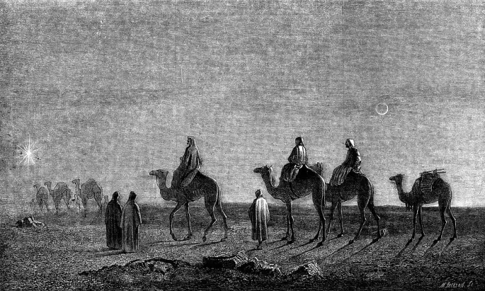 Framed Print : The Star in the East - painted by H. Warren - the picture in the Royal Collection, 1858. Creator: M. Jackson. The Star in the East - painted by H. Warren - the picture in the Royal Collection, 1858. Creator: M. Jackson Framed Print : The Star in the East - painted by H. Warren - the picture in the Royal Collection, 1858. Creator: M. Jackson. The Star in the East - painted by H. Warren - the picture in the Royal Collection, 1858. Creator: M. Jackson