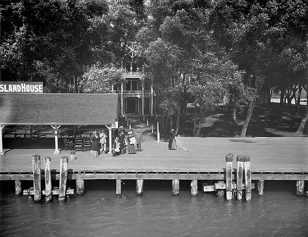 Star Island House, St. Clair Flats, Mich. between 1900 and 1920. Creator: Unknown