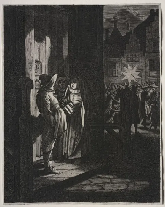 Framed Print : Star of Kings, A Night Piece, 1630. Creator: Jan van de Velde (Dutch, 1620-1662) Framed Print : Star of Kings, A Night Piece, 1630. Creator: Jan van de Velde (Dutch, 1620-1662)